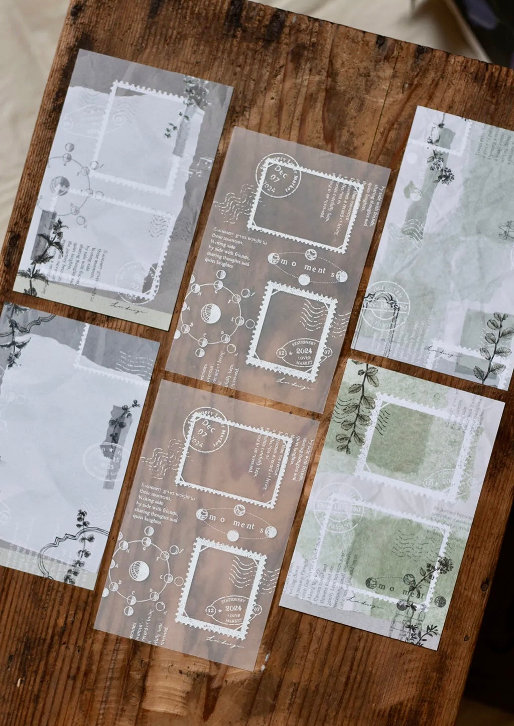 NEW! Loidesign - Fragments of Travel | M5/ M6 | 30 Sheets | Notepad | Ephemera Paper