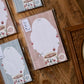 NEW! Loidesign - Strawberry Afternoon | Double-sided | M5/ M6 | 30 Sheets | Notepad | Ephemera Paper
