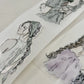 NEW! Pion - Hair | Kiss-cut | 3.5cm Matte PET Tape | Release Paper | 5M