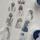 NEW! Pion - Hair | Kiss-cut | 3.5cm Matte PET Tape | Release Paper | 5M
