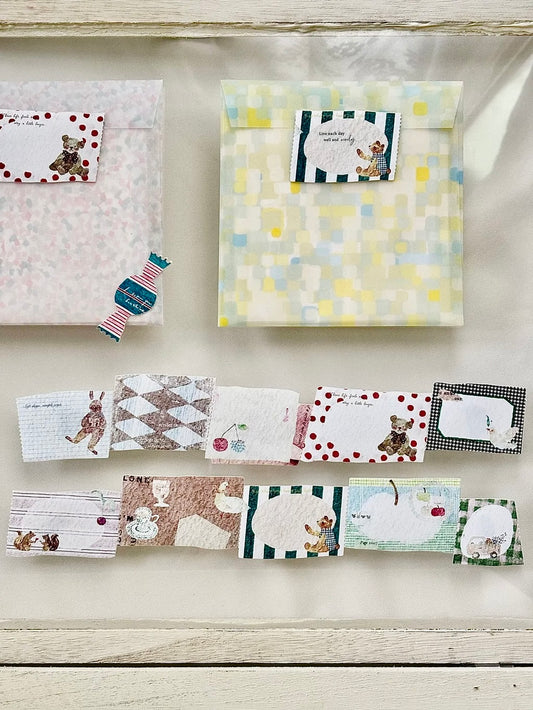 NEW! Pion - A Little Letter | 4.5cm Paper Tape | Release Paper | 5M