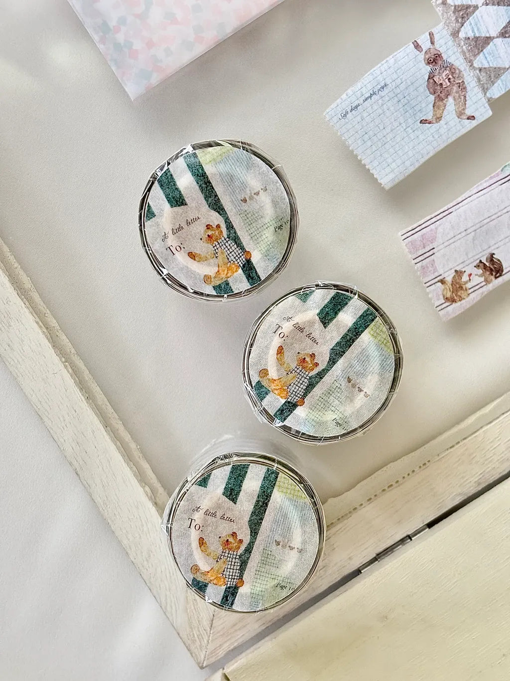 NEW! Pion - A Little Letter | 4.5cm Paper Tape | Release Paper | 5M