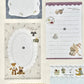 NEW! Pion - Vintage & Dear | M6 | 40pcs Notepaper | Ephemera Paper