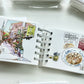 Sasi's Sketch Book - 240P Mini Sketch Book | Travel Journal | Watercolor Paintings |Journaling Accessories