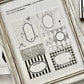NEW! Pion - Black Pages | 50pcs Notepaper | Ephemera Paper