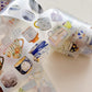 NEW! DingDing - A67 A Cup | Kiss-cut | Silver Foil | 5cm PET Tape | Release Paper | 5M