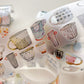 NEW! DingDing - A67 A Cup | Kiss-cut | Silver Foil | 5cm PET Tape | Release Paper | 5M