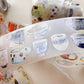 NEW! DingDing - A67 A Cup | Kiss-cut | Silver Foil | 5cm PET Tape | Release Paper | 5M