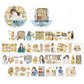 NEW! DingDing - A69 Bread Lover | Kiss-cut | 6cm PET Tape | Release Paper | 5M