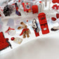 NEW! DingDing - A70 Crimson | Kiss-cut | 6cm PET Tape | Release Paper | 5M