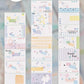NEW! Lynn - Notes | Tear-Off | 5cm Sticker Memo Roll | Release Paper | 3M