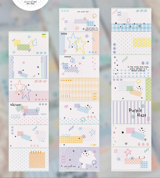 NEW! Lynn - Notes | Tear-Off | 5cm Sticker Memo Roll | Release Paper | 3M