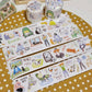 NEW! Wanle Studio - My everyday life with cat | Kiss-cut | 5cm Tape | Release Paper | 6M