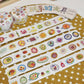 NEW! Wanle Studio - Delicious Dishes | Kiss-cut | 3cm Tape | Release Paper | 6M