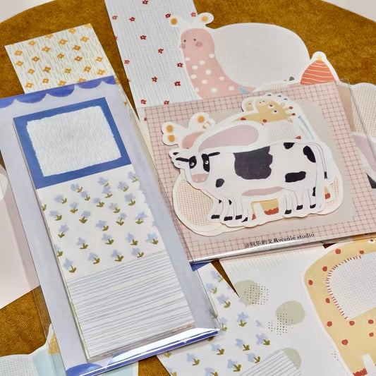 NEW! Wanle Studio - | 40pcs Double-sided Printing | Ephemera Paper
