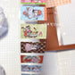 NEW! Cute Design Lab - Cat Festival | Glitter Paper | 500pcs | Label Sticker Tape | Release Paper