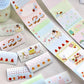 NEW! Cute Design Lab - Baking | 5cm Memo Sticker Roll | Release Paper | 3M