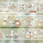 NEW! Cute Design Lab - Forest Concert | Kiss-cut | Glitter PET | 3cm Tape | Release Paper | 5M