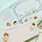 NEW! Jennyuanzi Studio - Bread | 30 Sheets Notepaper | Ephemera Paper