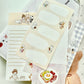 NEW! Jennyuanzi Studio - Bread | 30 Sheets Notepaper | Ephemera Paper