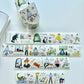 NEW! Wanle Studio - My everyday life with cat | Kiss-cut | 5cm Tape | Release Paper | 6M