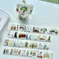 NEW! Wanle Studio - Doing the Chores | Kiss-cut | 5cm Tape | Release Paper | 6M