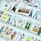 NEW! Wanle Studio - Doing the Chores | Kiss-cut | 5cm Tape | Release Paper | 6M