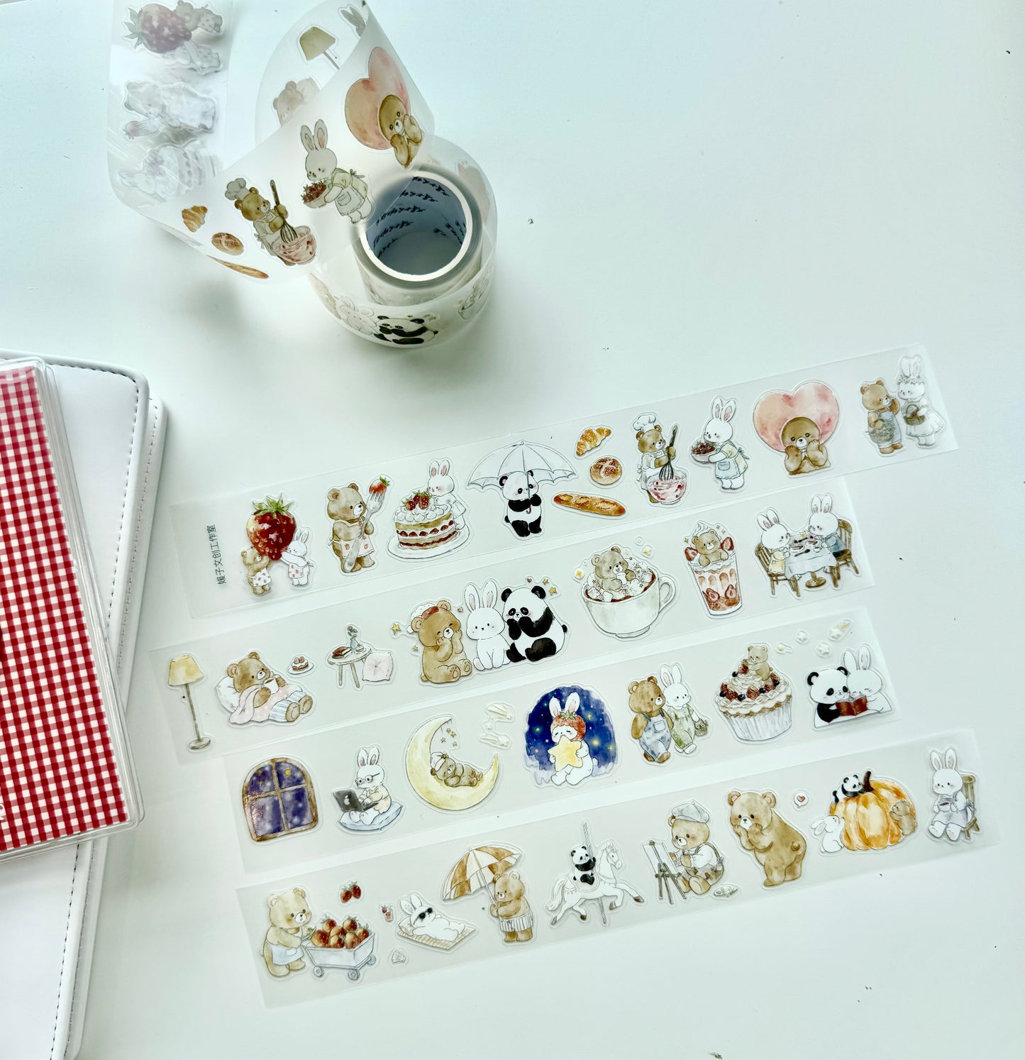 NEW! Jennyuanzi Studio - Sweet Moments | Kiss-cut | 4cm Tape | Release Paper | 5M