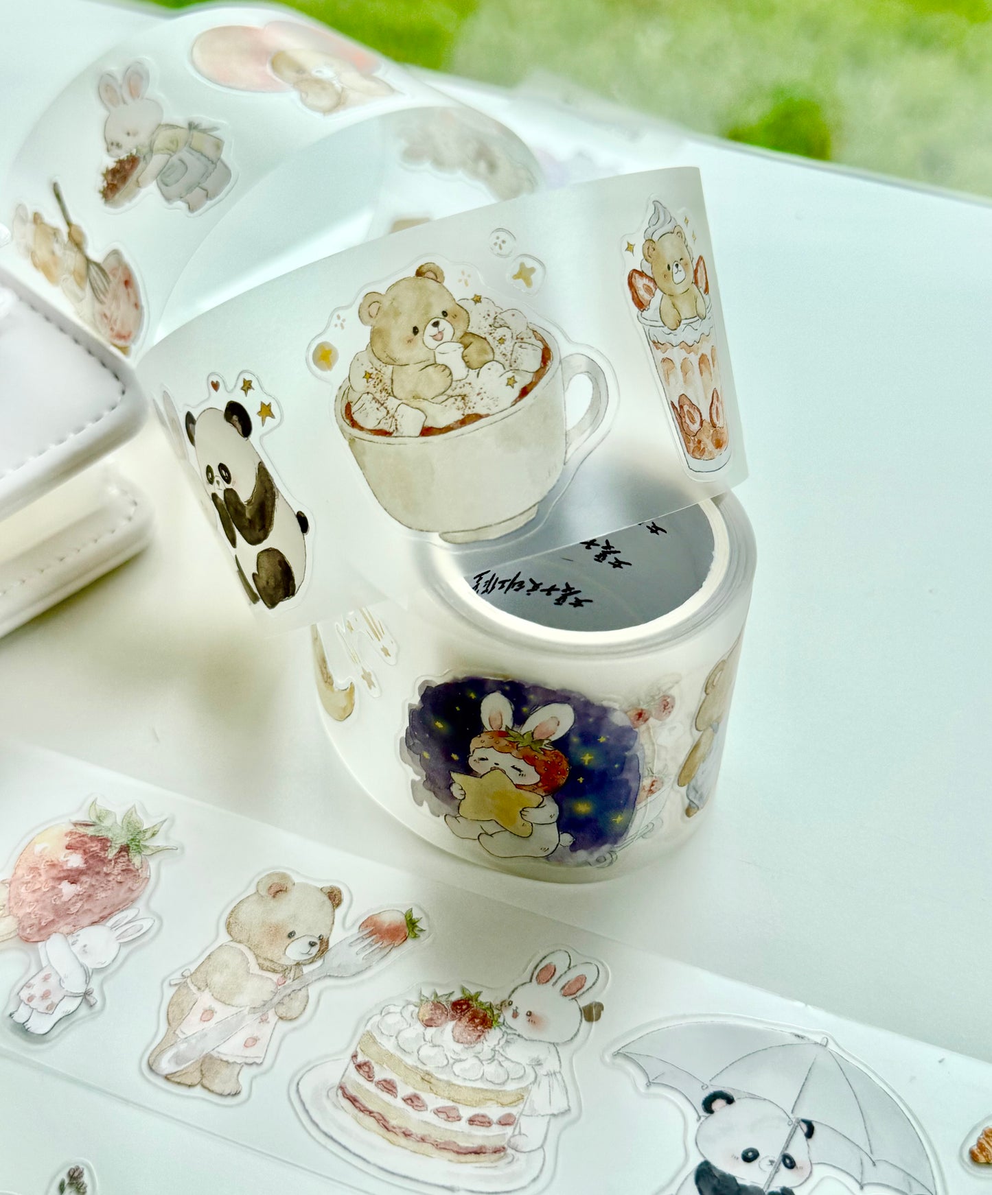 NEW! Jennyuanzi Studio - Sweet Moments | Kiss-cut | 4cm Tape | Release Paper | 5M