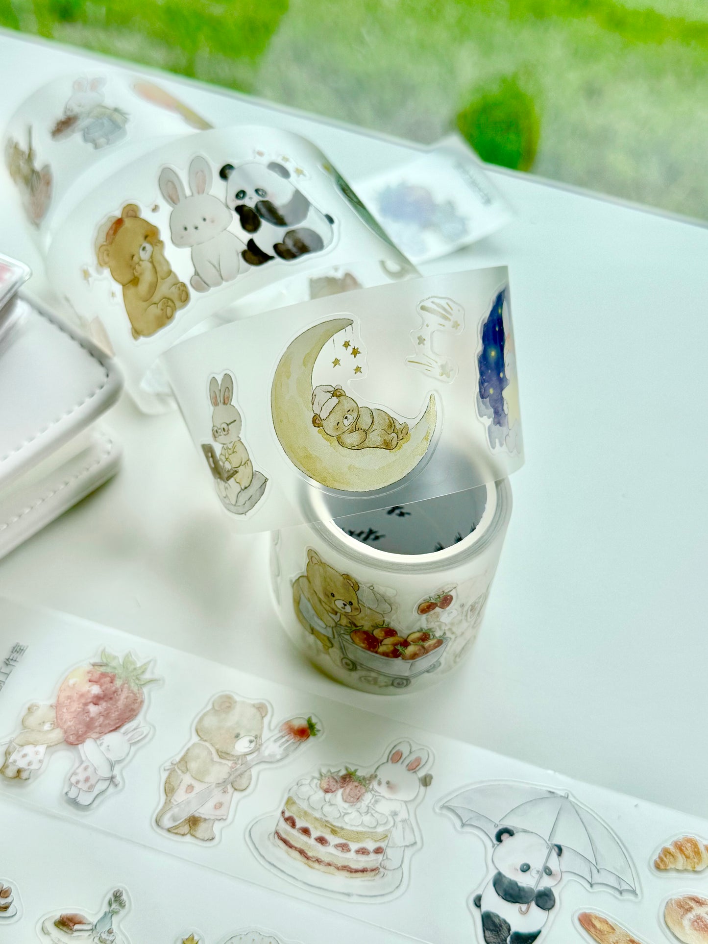 NEW! Jennyuanzi Studio - Sweet Moments | Kiss-cut | 4cm Tape | Release Paper | 5M