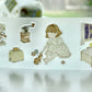 NEW! Jennyuanzi Studio - Girl Living Alone | Kiss-cut | 4.5cm Tape | Release Paper | 5M