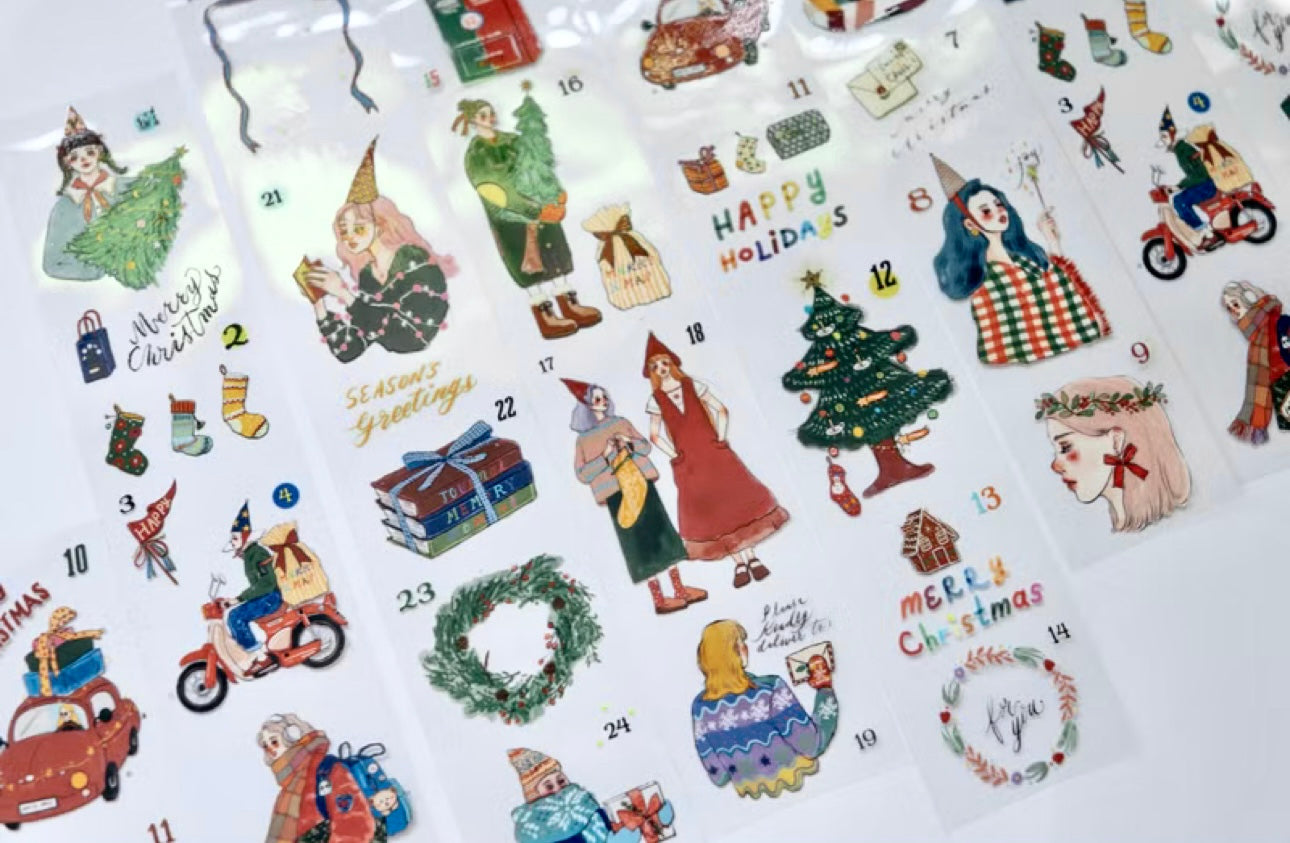 NEW! La Dolce Vita - Let's Countdown Together | 4cm PET Tape | Release Paper | 10M