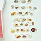 NEW! Jennyuanzi Studio - Delicious Food | Kiss-cut | 3cm Tape | Release Paper | 5M