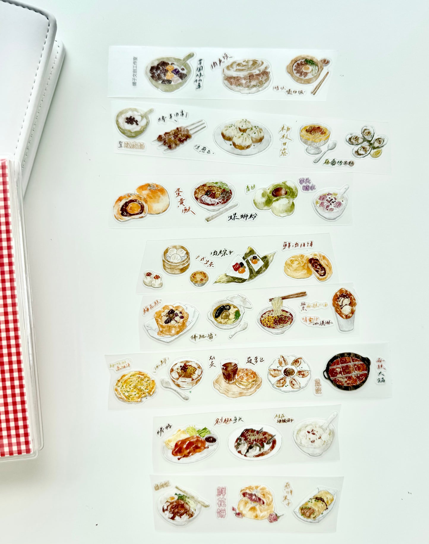 NEW! Jennyuanzi Studio - Delicious Food | Kiss-cut | 3cm Tape | Release Paper | 5M