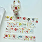NEW! Cute Design Lab - Flower Rain | Kiss-cut | 4.5cm PET Tape | Release Paper | 5M
