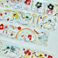 NEW! Cute Design Lab - Flower Rain | Kiss-cut | 4.5cm PET Tape | Release Paper | 5M
