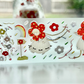 NEW! Cute Design Lab - Flower Rain | Kiss-cut | 4.5cm PET Tape | Release Paper | 5M