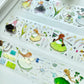 NEW! Cute Design Lab - Starry Night Tulips | Kiss-cut | 4.5cm PET Tape | Release Paper | 5M