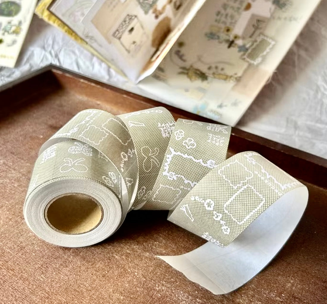 NEW! Misshoegg - Speaks of Green | Label Sticker Tape | Release Paper