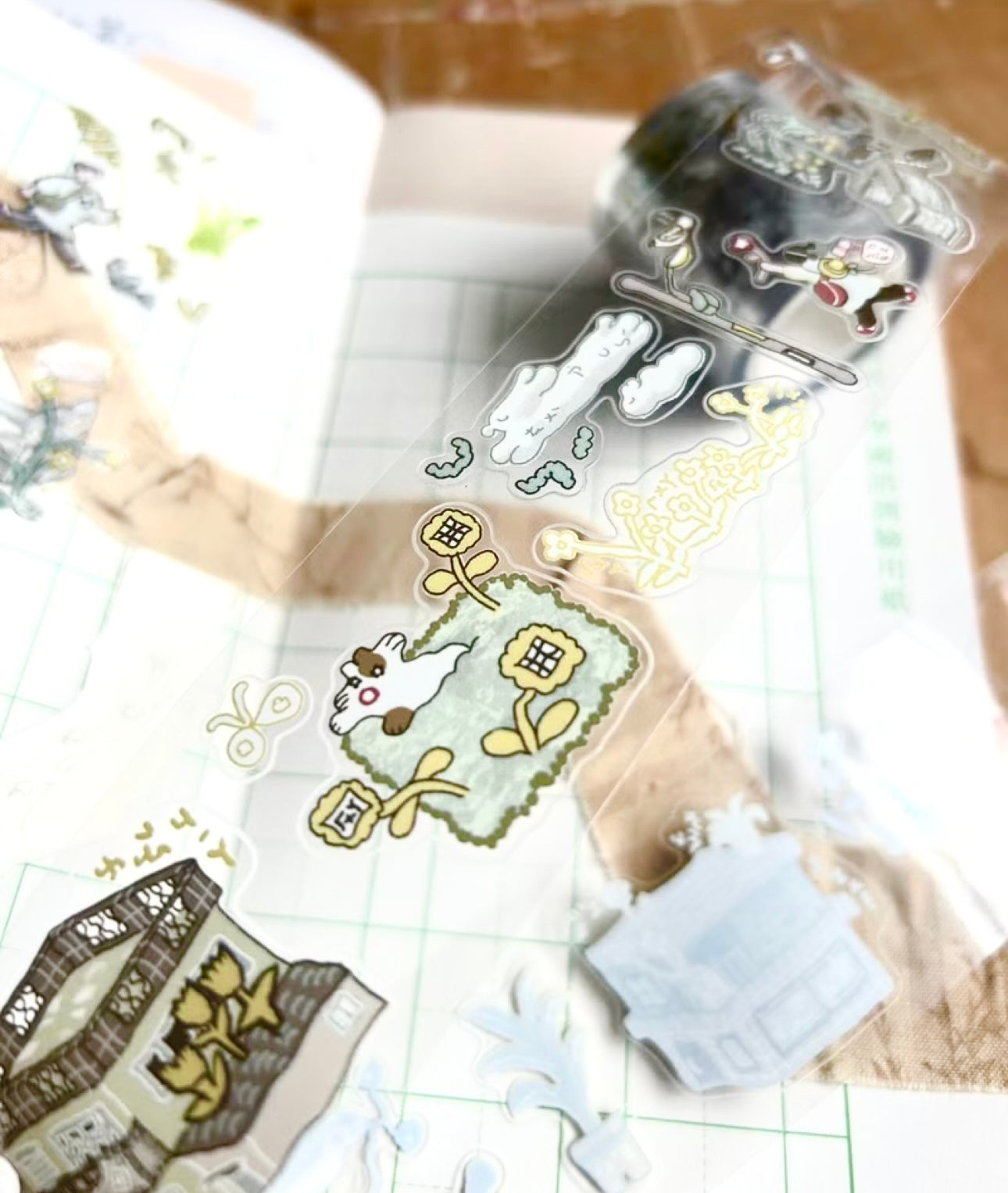 NEW! Misshoegg - Country Road Home | Kiss-cut | 4cm PET Tape | Release Paper | 10M