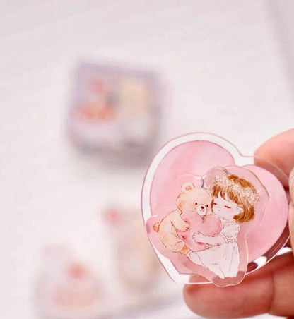 NEW! Jennyuanzi Studio - Spring Letters | Resin Clips | Journaling Accessories