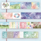 NEW! Jennyuanzi Studio - Along the Way | Silver Foil | 4.3cm Tracing paper Tape | Release Paper | 5M