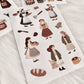 NEW! Yier Studio - In The kitchen  | Die Cut | 3 Sheets Sticker Set