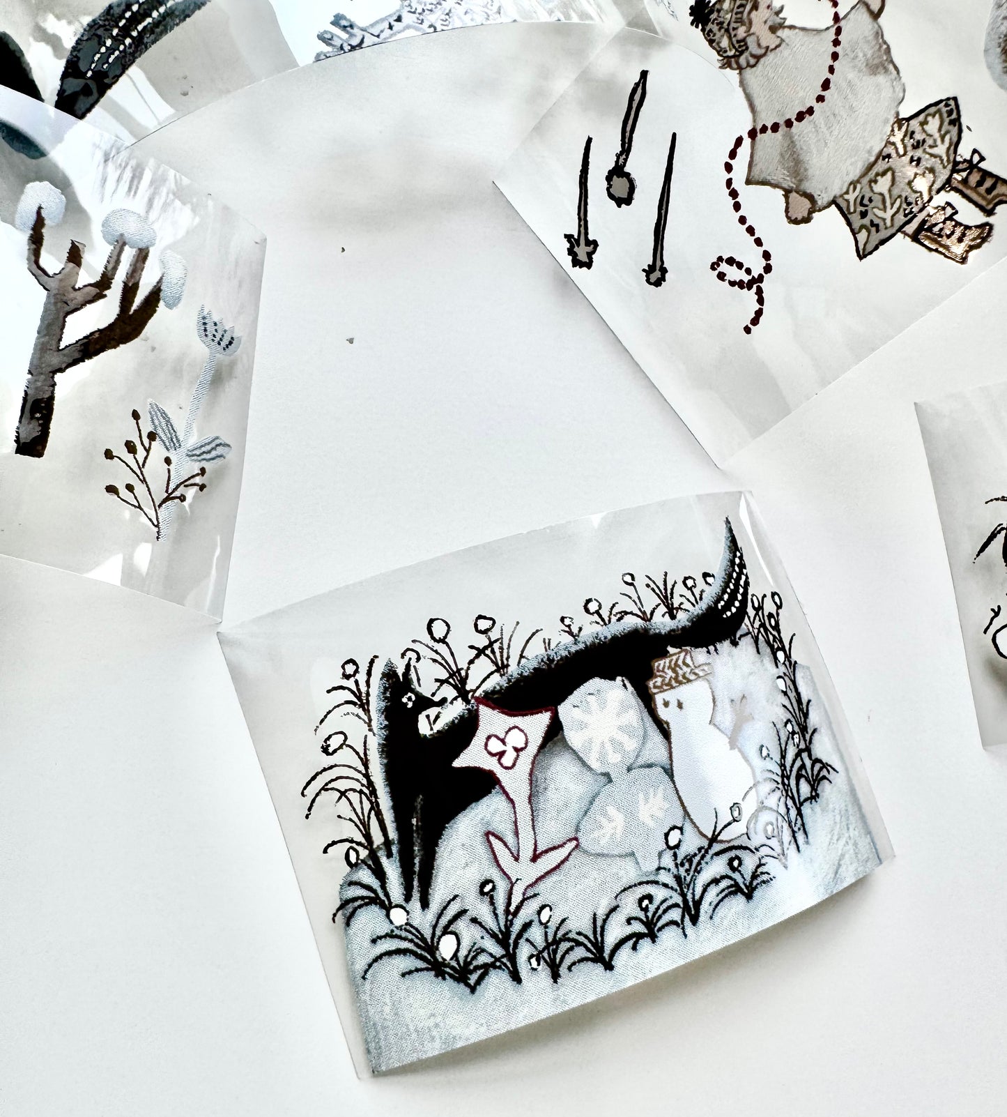 Misshoegg - Light Blue Days | 4cm PET Tape | Release Paper | 10M