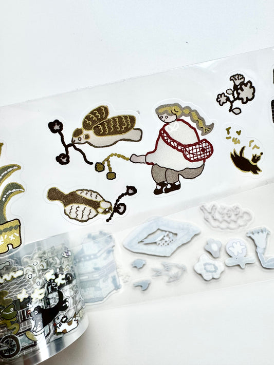 NEW! Misshoegg - Country Road Home | Kiss-cut | 4cm PET Tape | Release Paper | 10M