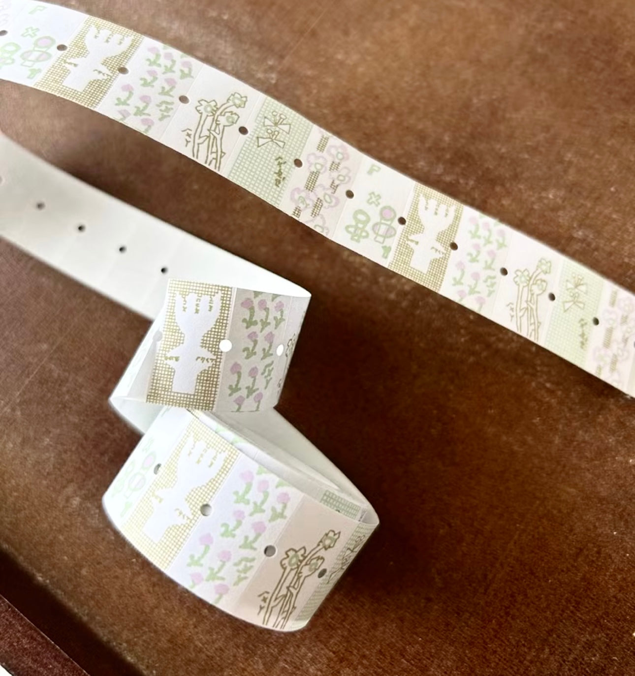 NEW! Misshoegg - Meadow Flower | Label Sticker Tape | Release Paper