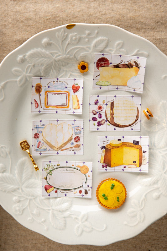 NEW! OURS - Cheese Lover | 5cm Memo Sticker Tape |  Release Paper