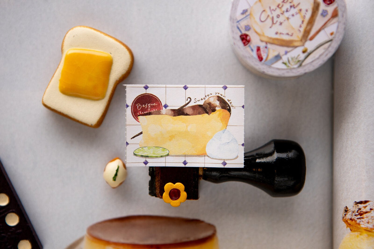 NEW! OURS - Cheese Lover | 5cm Memo Sticker Tape |  Release Paper