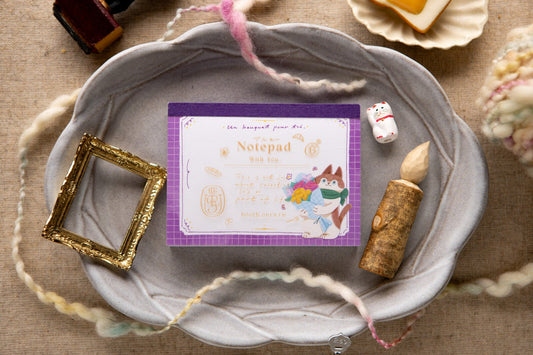 NEW! OURS - With You | 96 Sheets Note Pad | Ephemera Paper