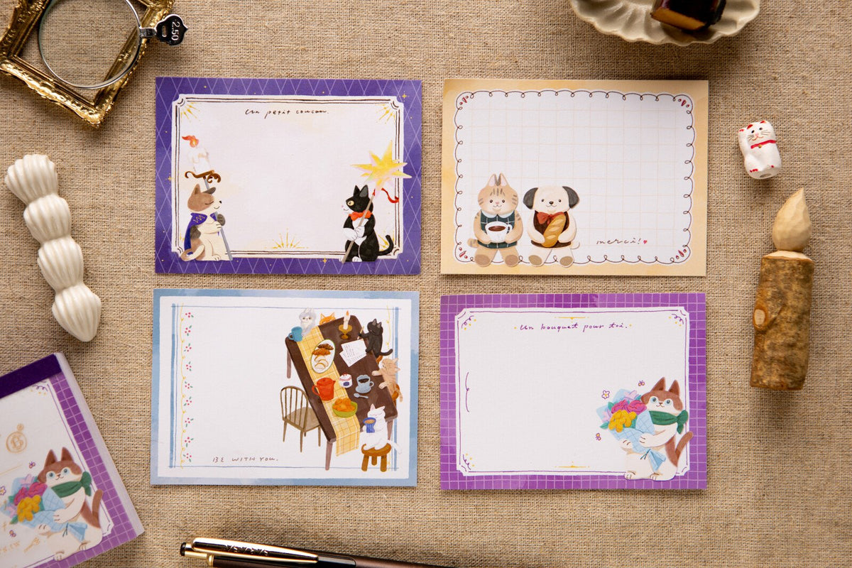 NEW! OURS - With You | 96 Sheets Note Pad | Ephemera Paper